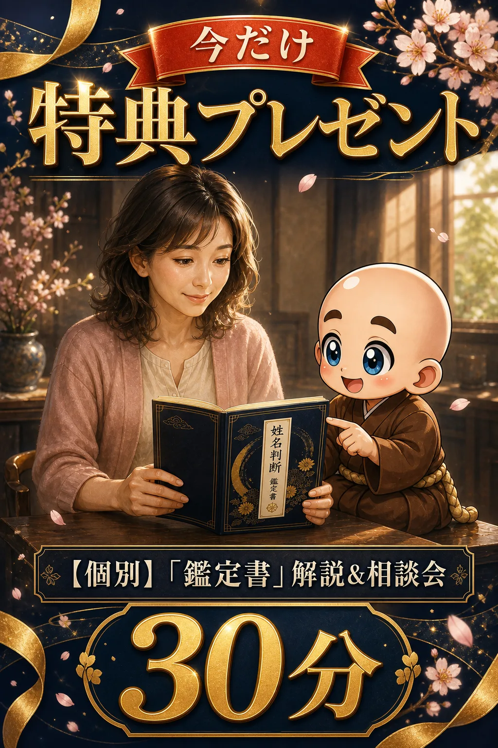 今だけ特典 個別 鑑定書 解説相談会30分