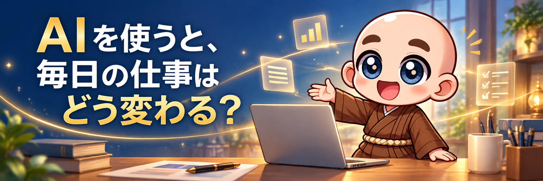 AIを使うと、毎日の仕事はどう変わる?