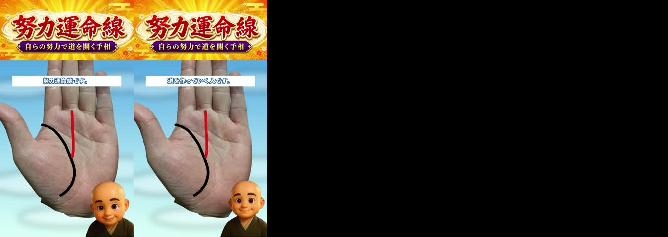 AIで編集した解説動画の画面