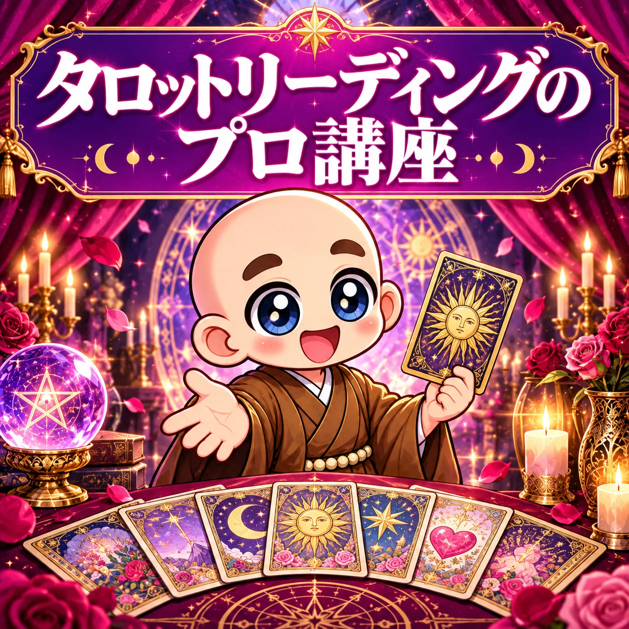 タロットカードリーディングのプロ講座