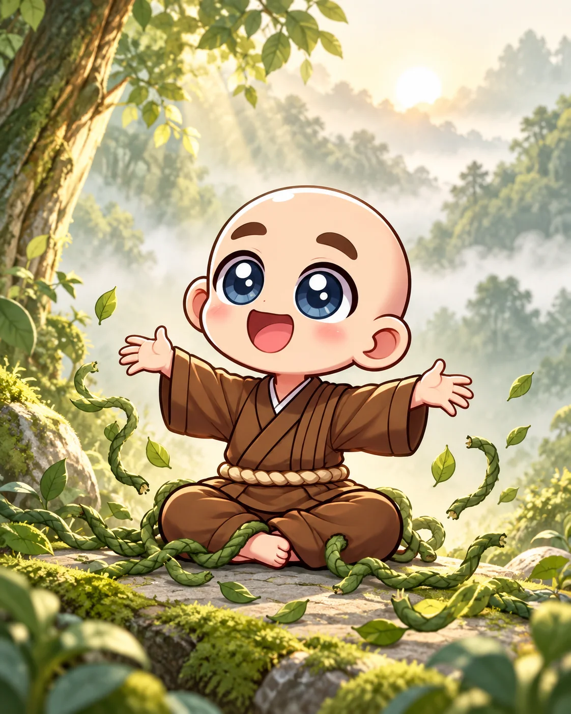 心を縛っていたものがほどけて安心する東志醒のキャラクター