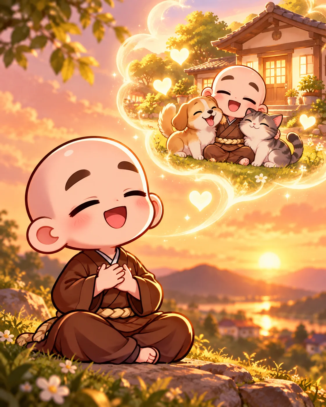 叶った未来を先に思い描く予祝の説明