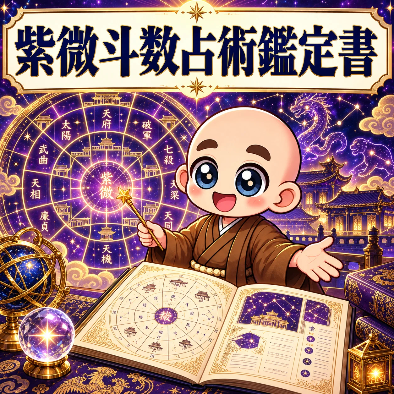紫微斗数占術鑑定書の販売予定サムネイル