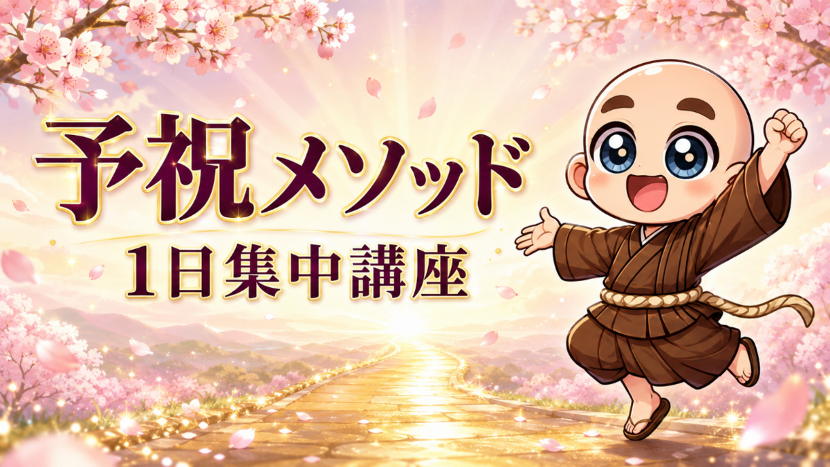 予祝メソッド1日集中講座