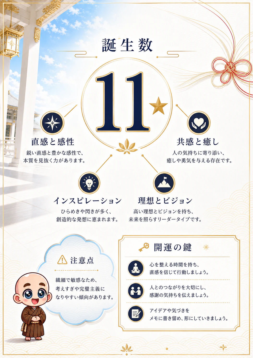 究極の数秘術鑑定書 完成サンプル 11ページ目