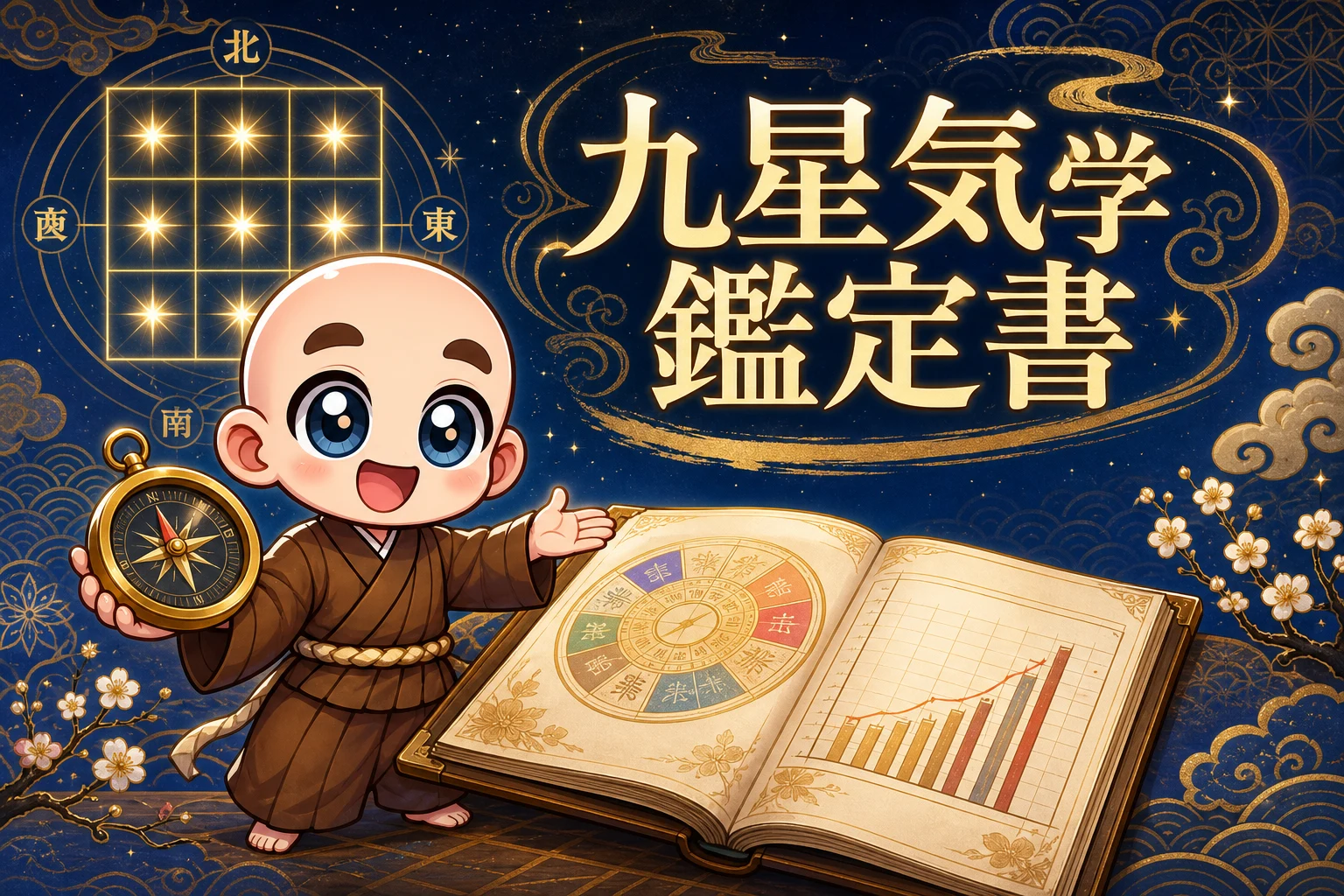 九星気学鑑定書の内容イメージ