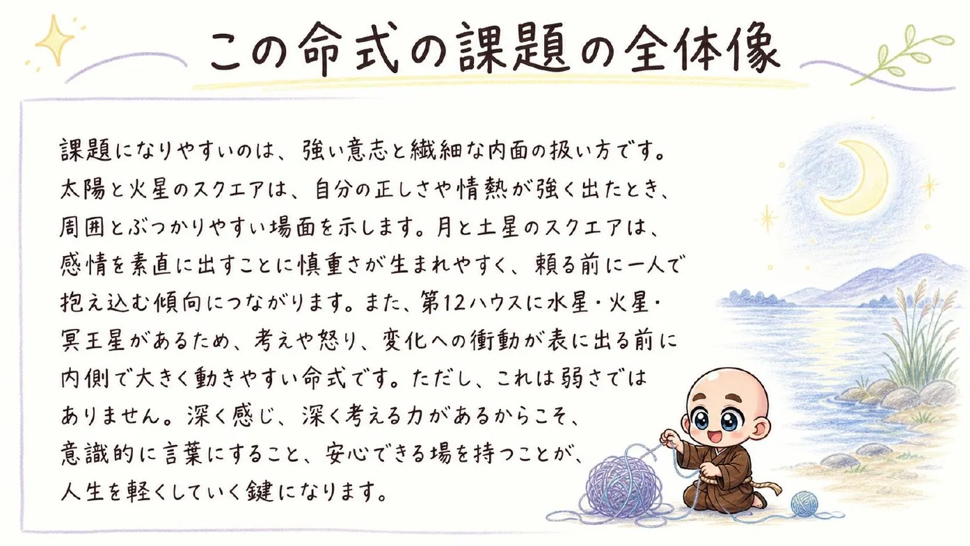 西洋占星術鑑定書 実物サンプル 6ページ目