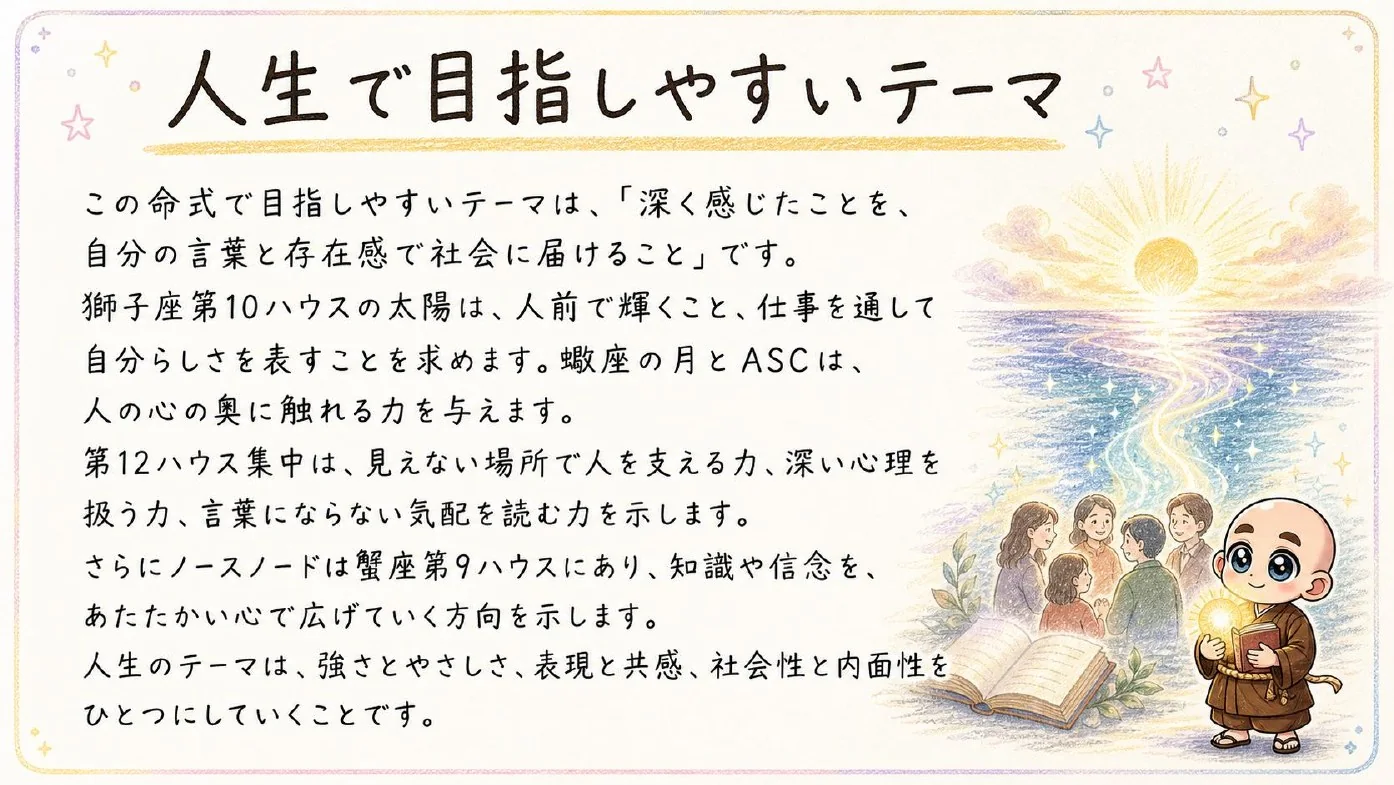 西洋占星術鑑定書 実物サンプル 20ページ目
