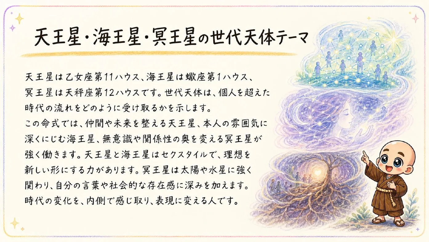 西洋占星術鑑定書 実物サンプル 34ページ目