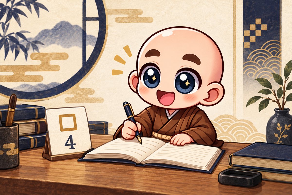 数字の解釈を日常の経験と照らし合わせる公式キャラクター
