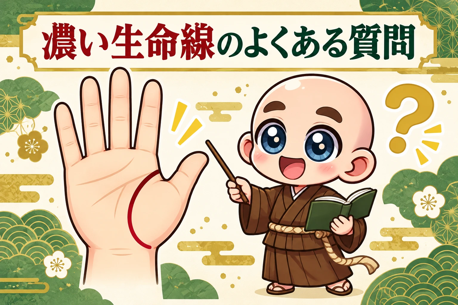 濃い生命線のよくある疑問