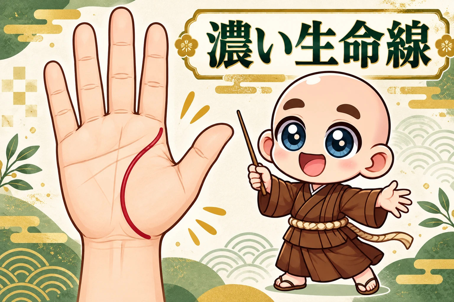 濃い生命線の見方・記事ヘッダー