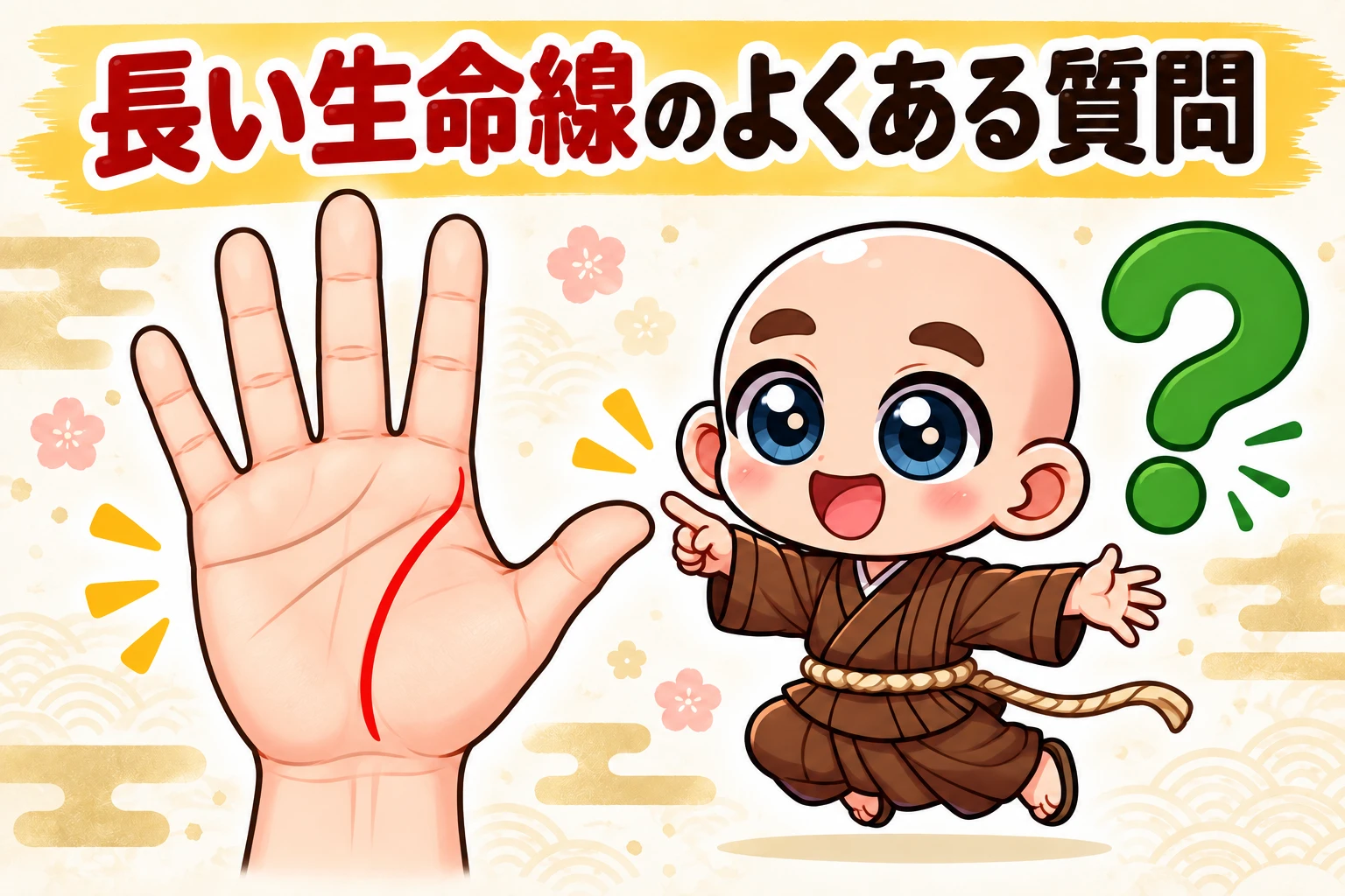 長い生命線のよくある疑問