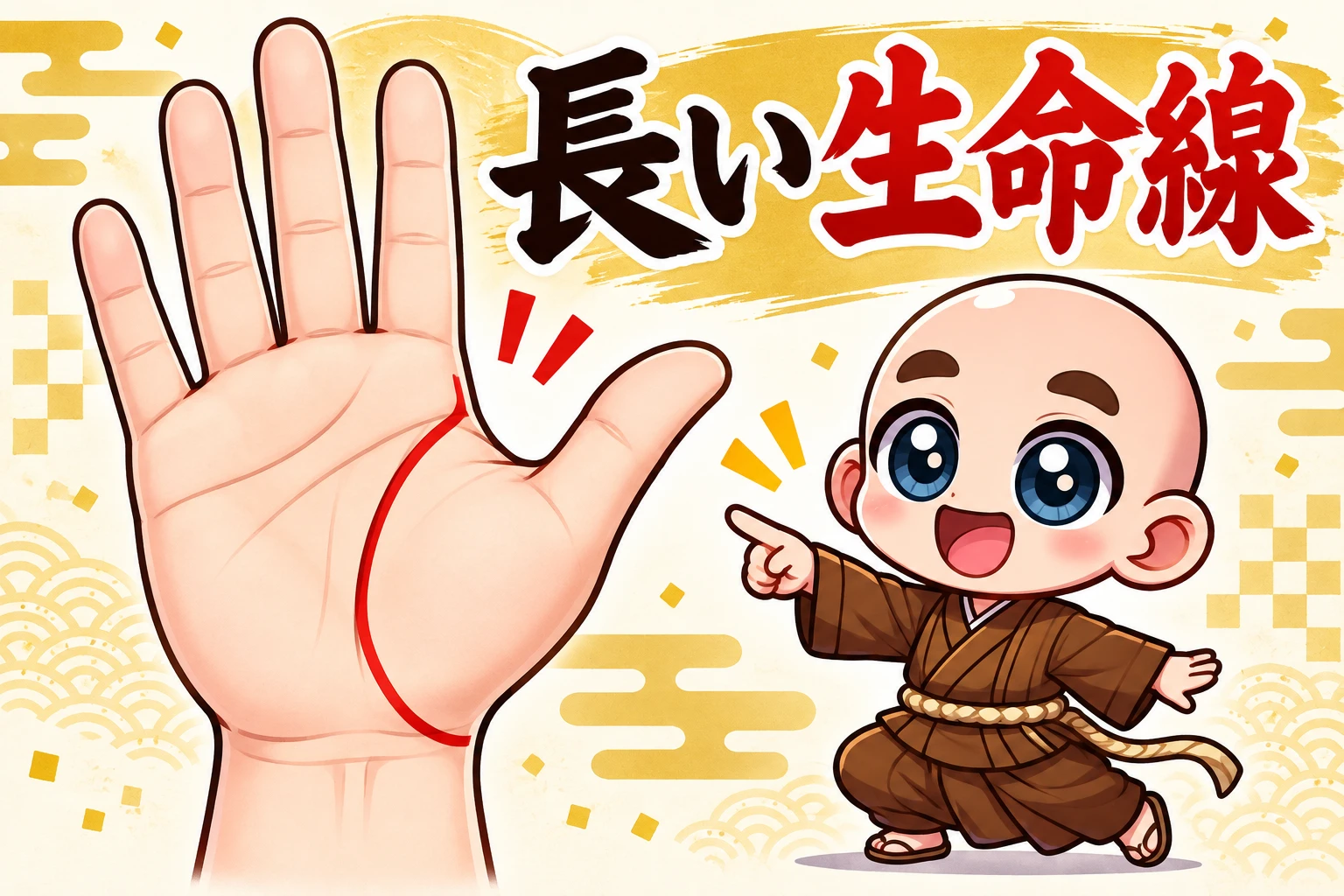 長い生命線の見方・記事ヘッダー
