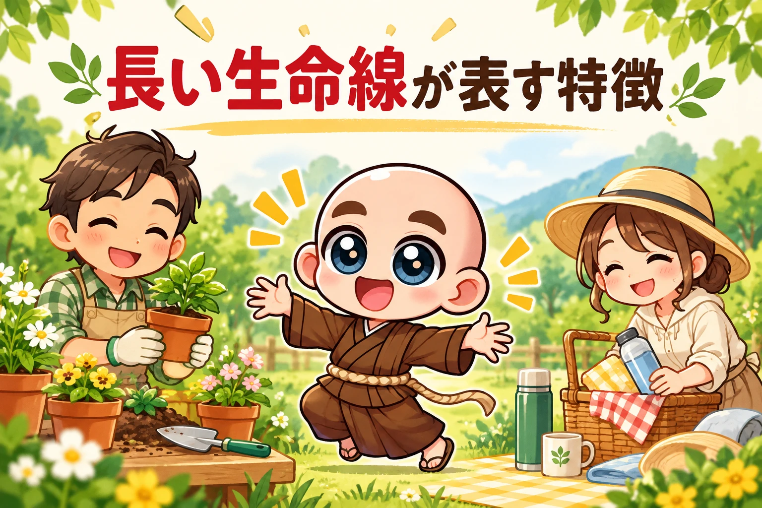 長い生命線がある人の特徴