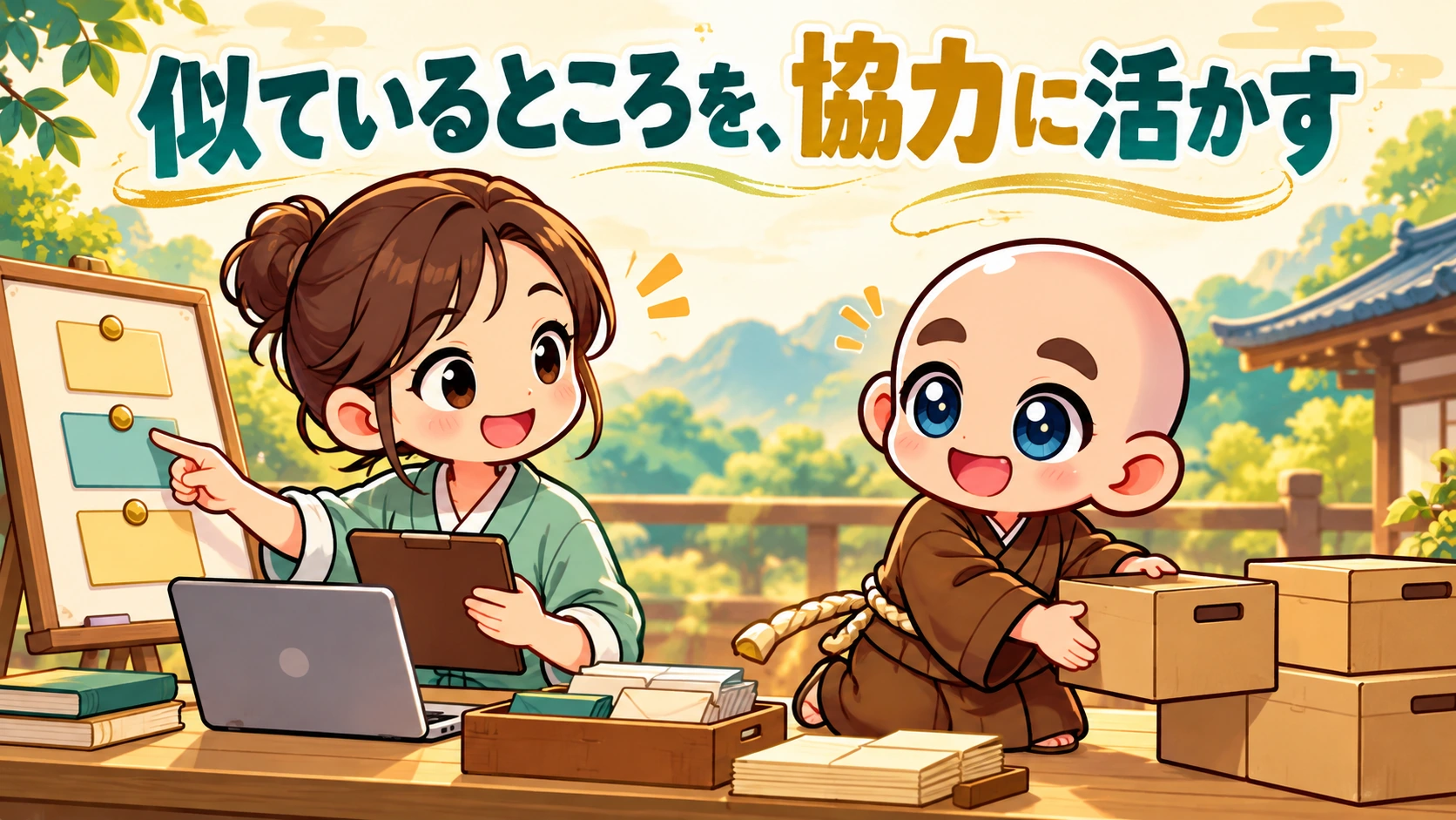 支え合うって、実際にはどういうこと?