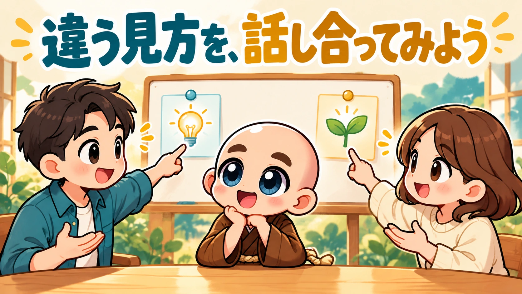 自分が見ていなかったところを、相手から学ぶ