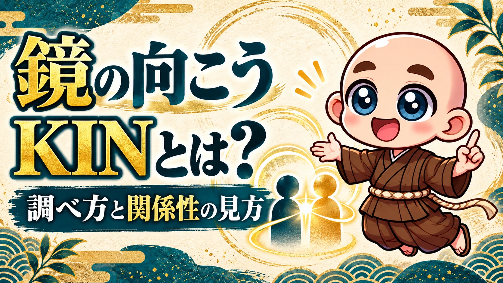鏡の向こうKINとは?調べ方と関係性の見方。公式キャラクター入り専用サムネイル