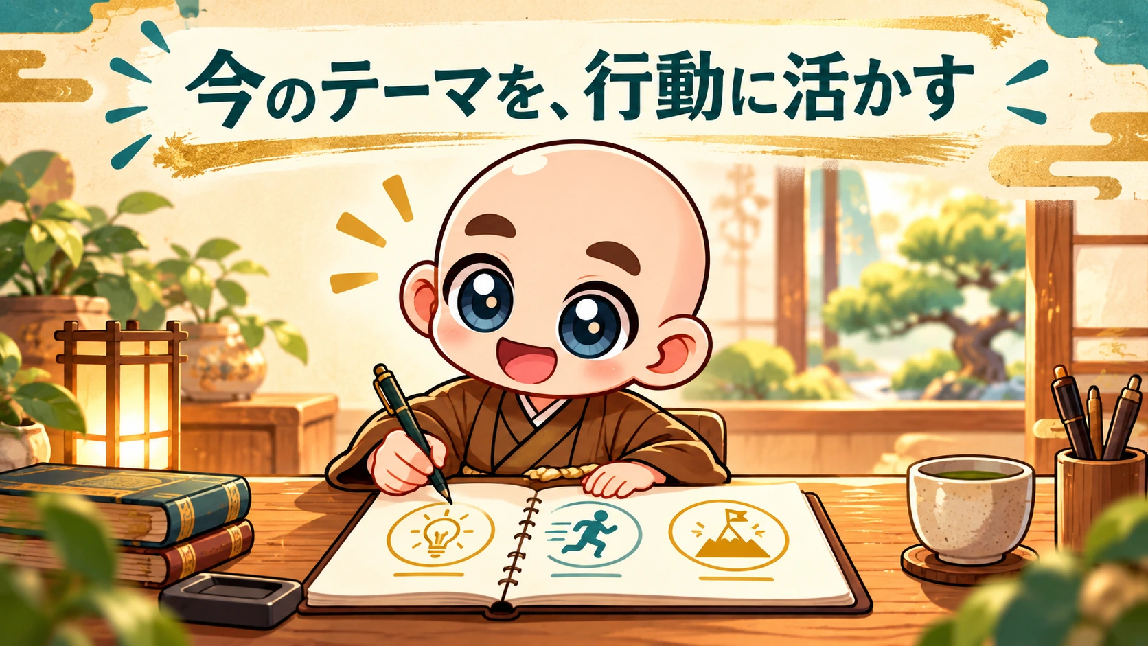 今のテーマを、具体的な行動にしてみよう