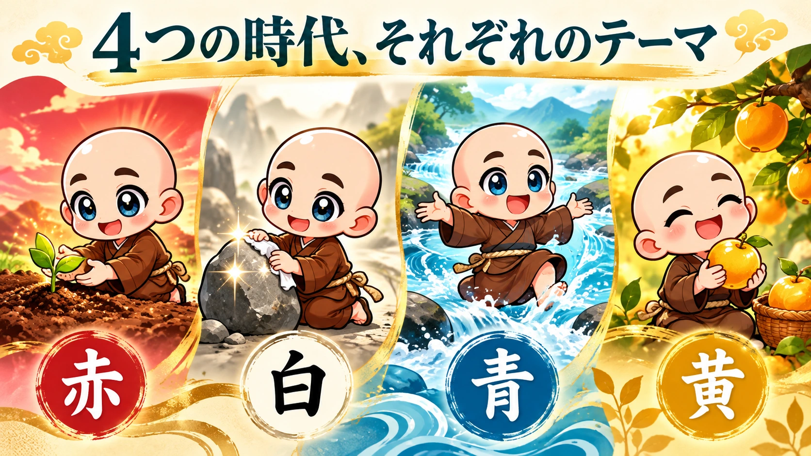 4つの時代には、どんな意味がある?