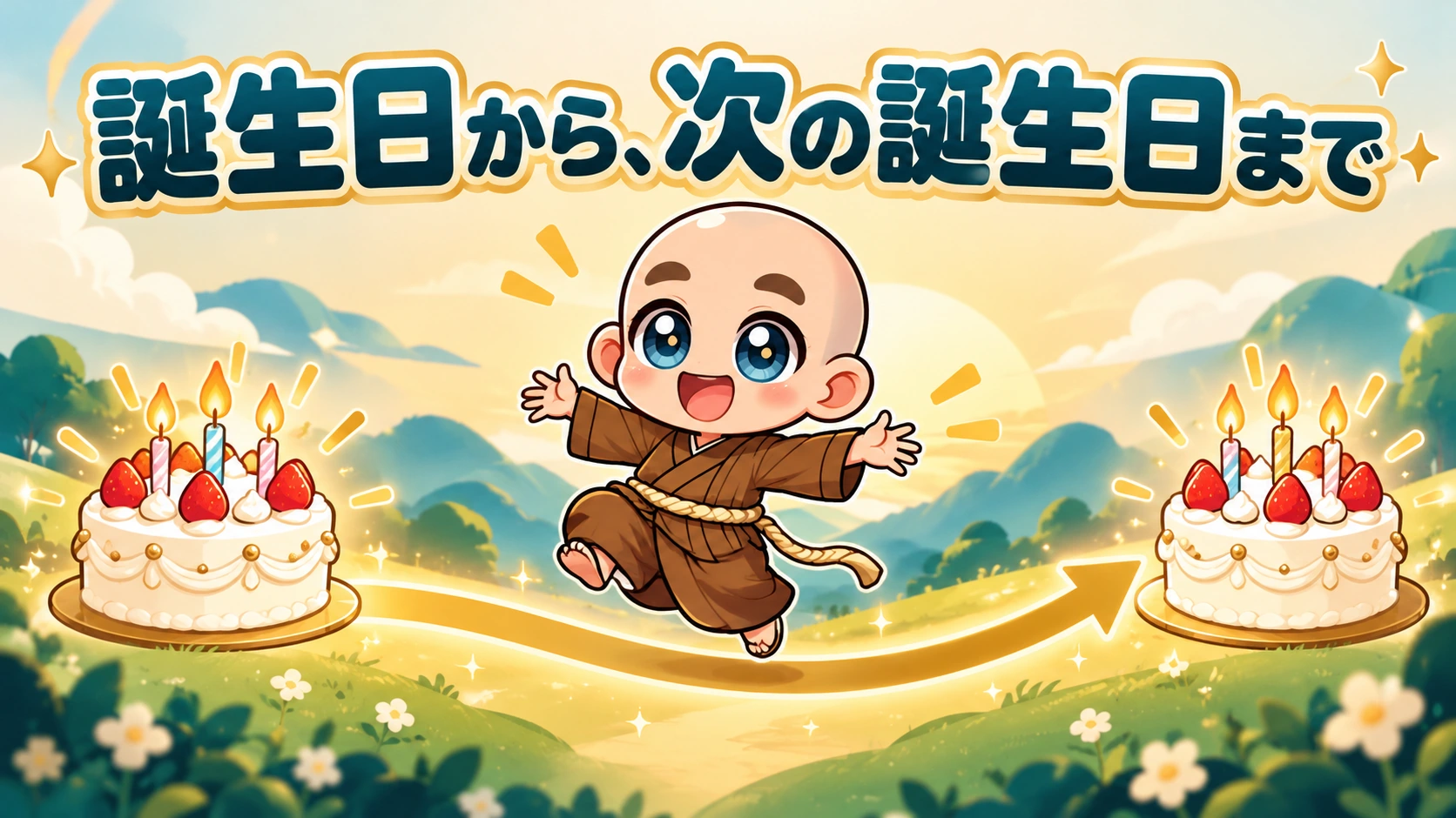 年運は、誕生日から次の誕生日まで