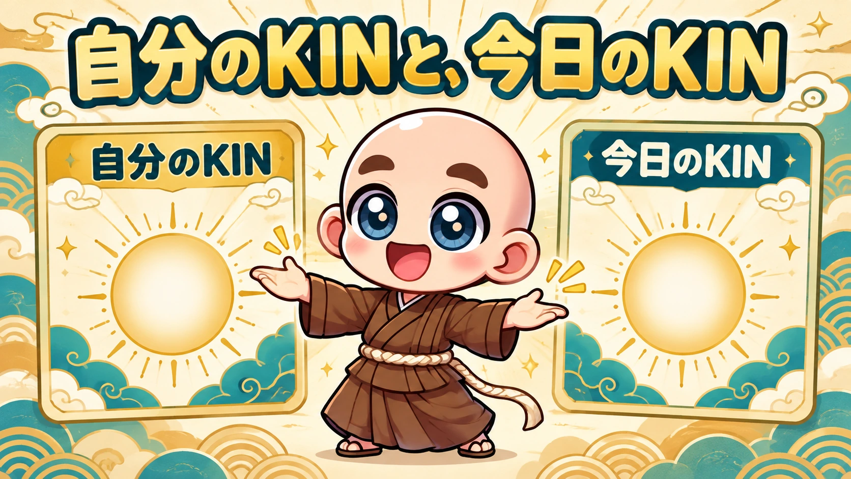 自分のKINと、今日のKINを並べてみよう