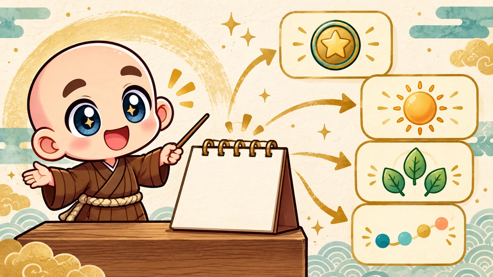 生年月日を入口に結果の項目を確認する概念イラスト
