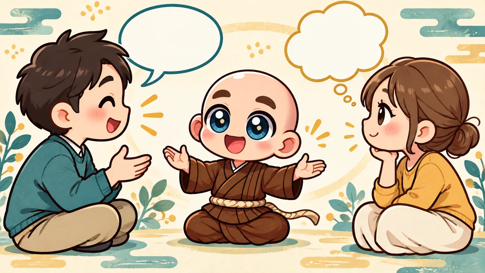 話す人と考える人の違いを理解する会話の場面