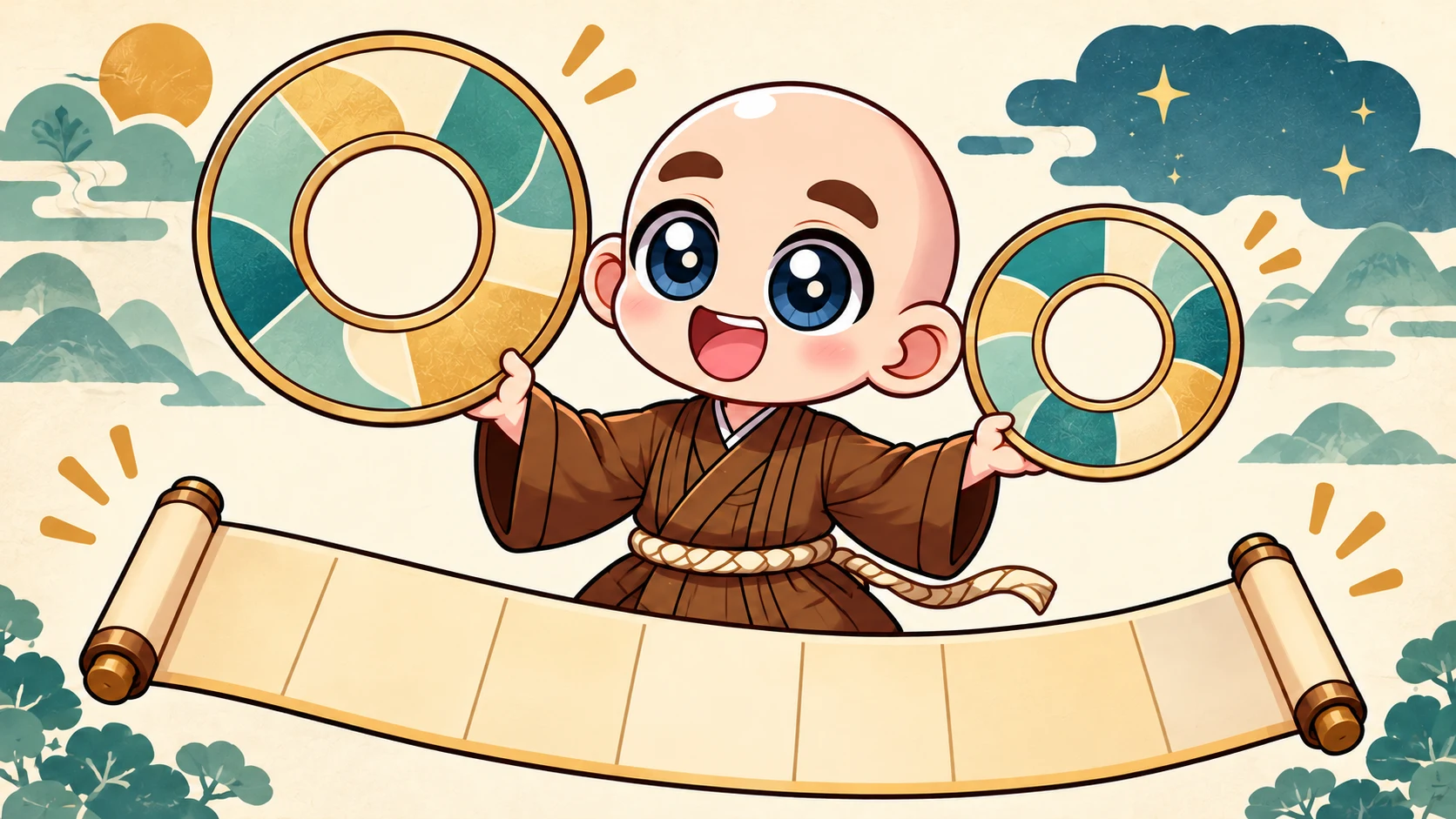 複数の暦の周期を併せて使うイメージ図