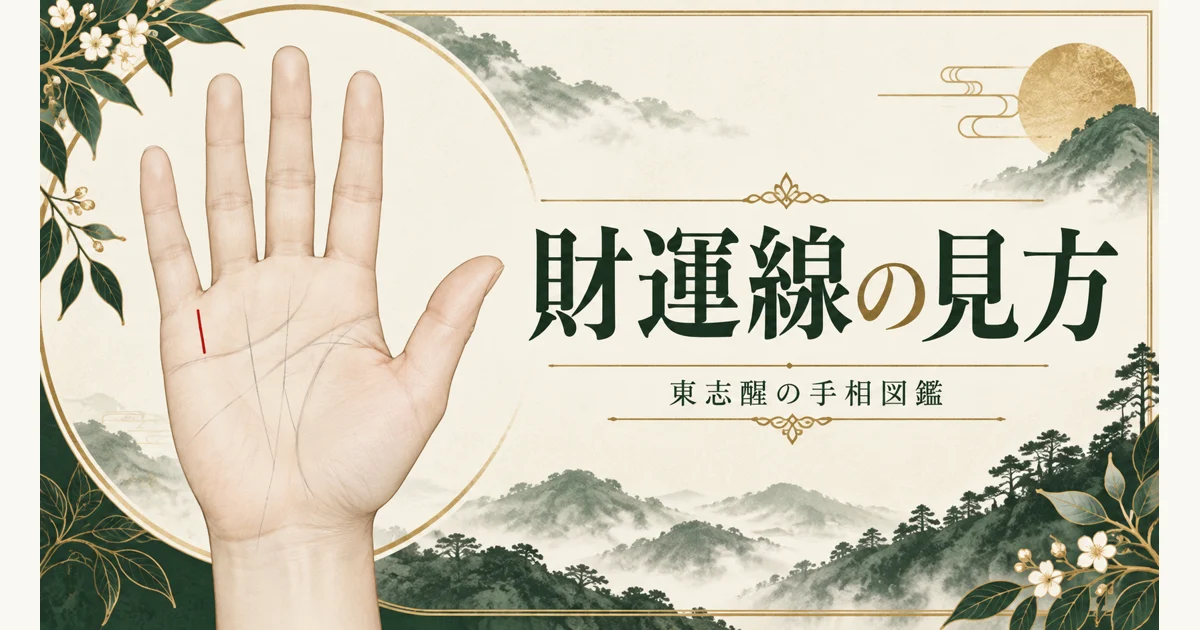 財運線のアイキャッチ