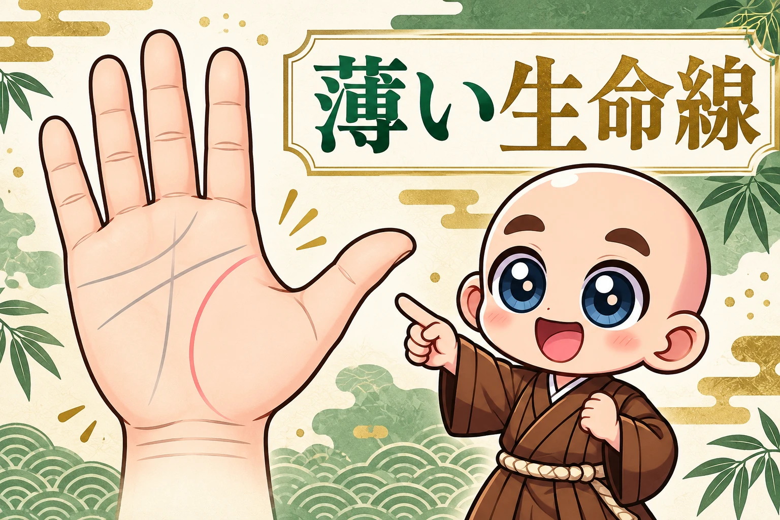 薄い生命線の見方・記事ヘッダー