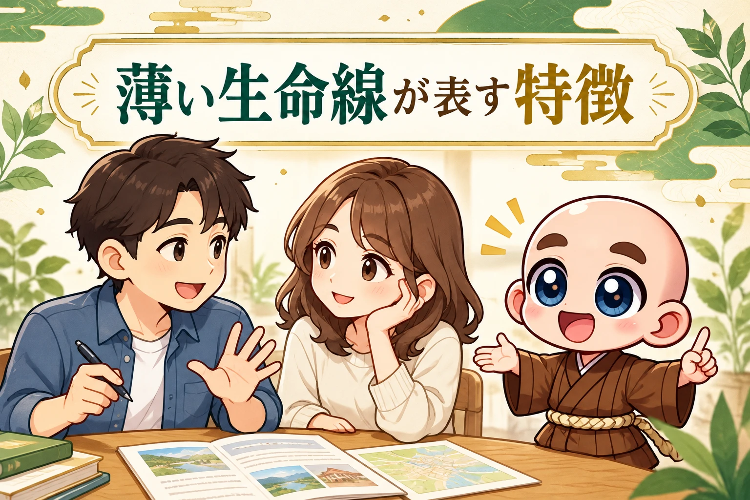 薄い生命線がある人の特徴