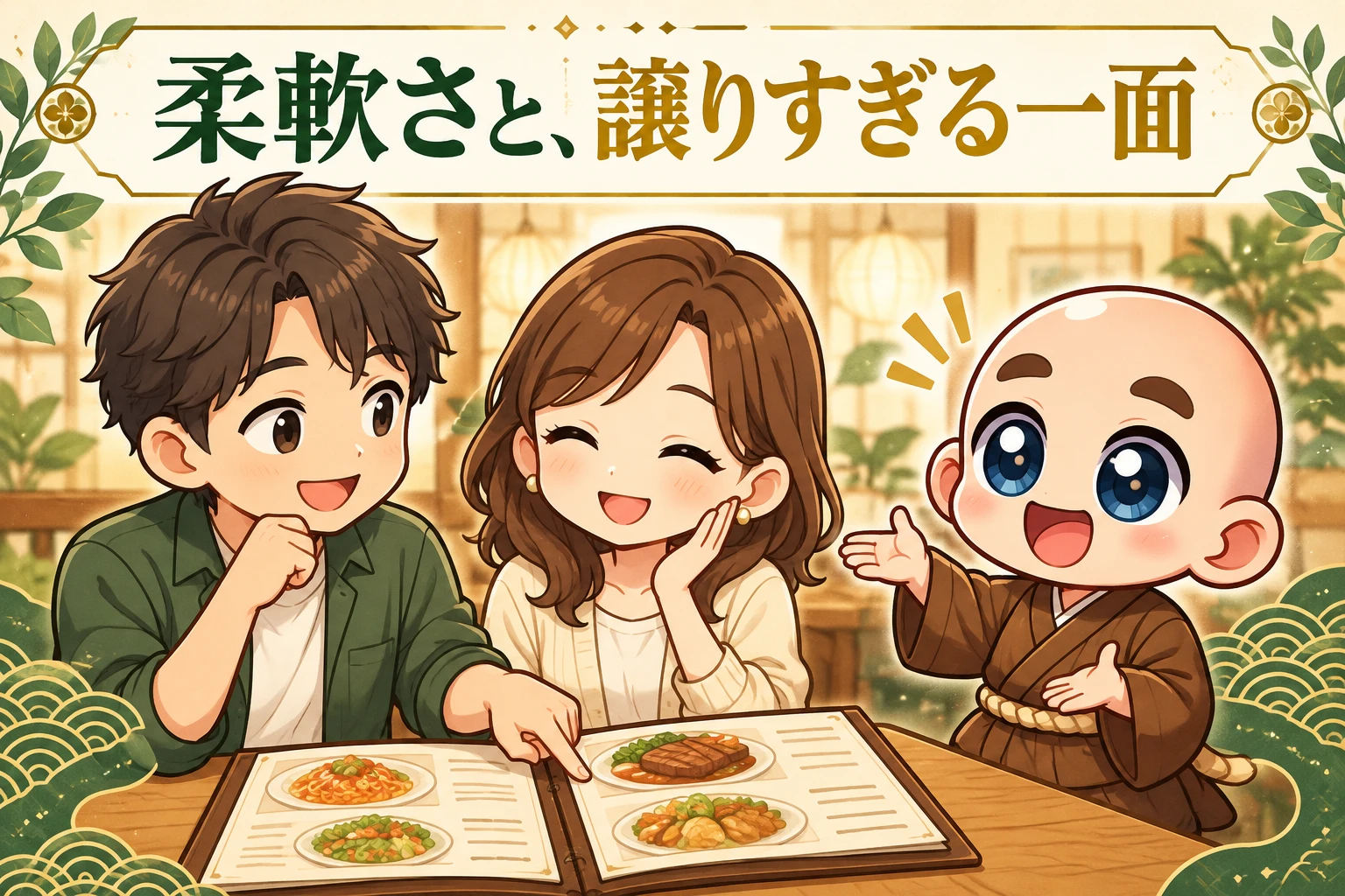 柔軟さがある一方で、譲りすぎることも